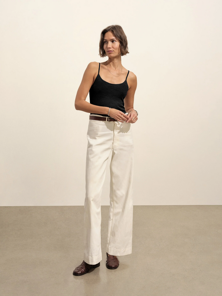 Coastal Linen Rib Camisole