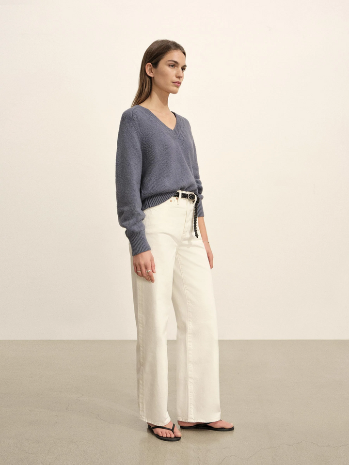 Soft Spun Boxy V-Neck