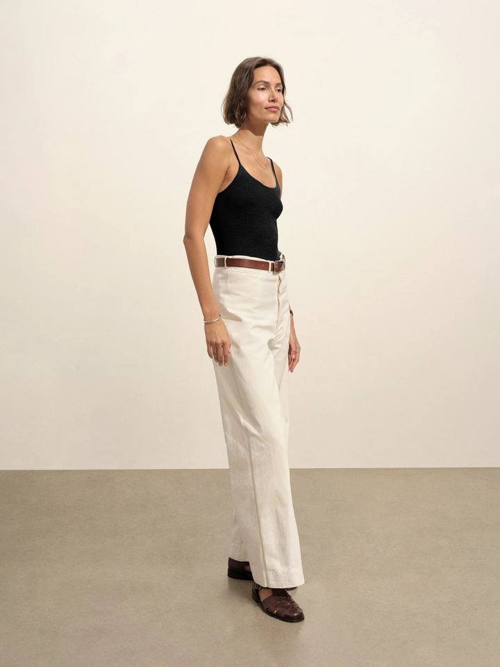 Coastal Linen Rib Camisole