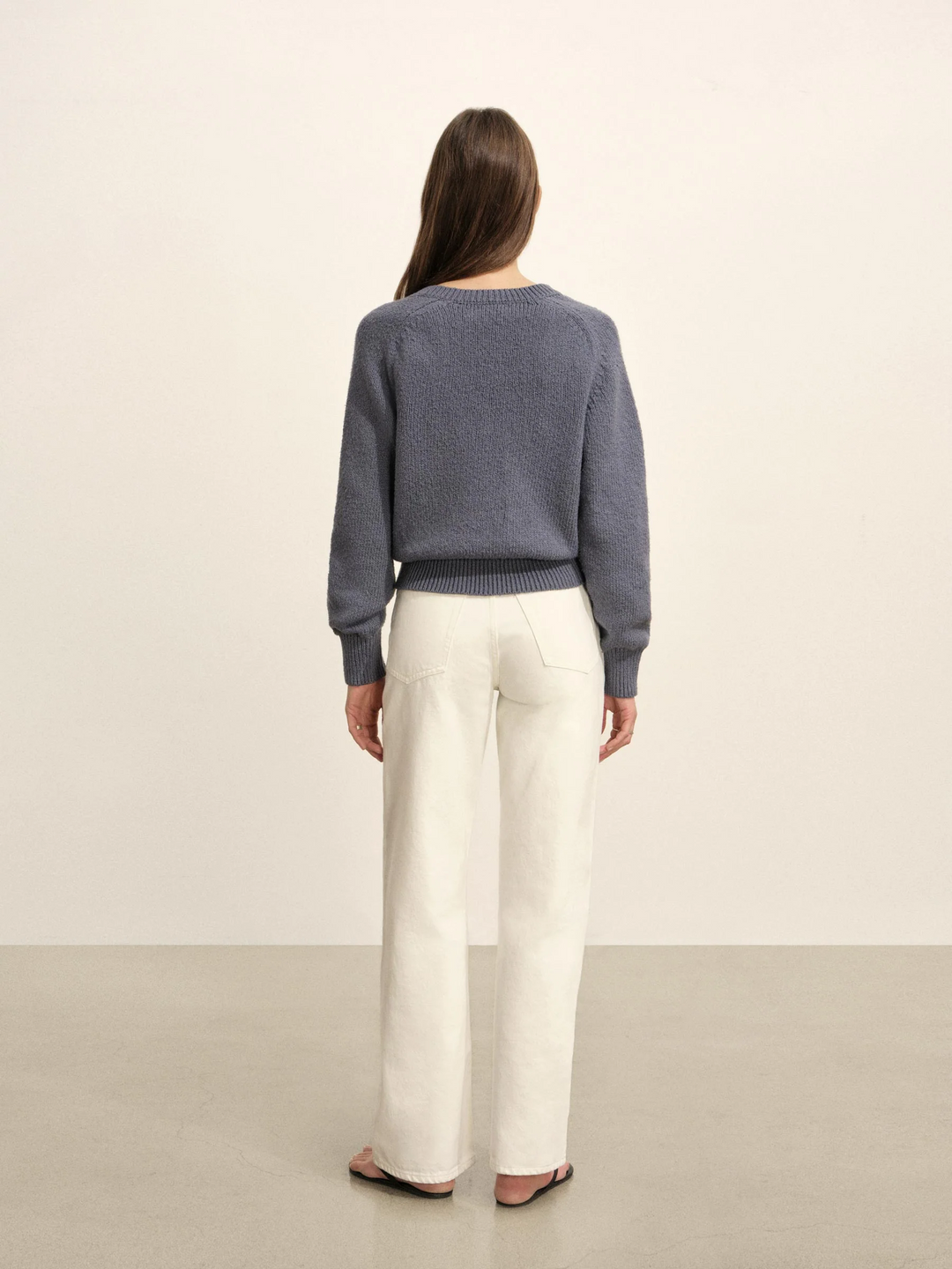 Soft Spun Boxy V-Neck