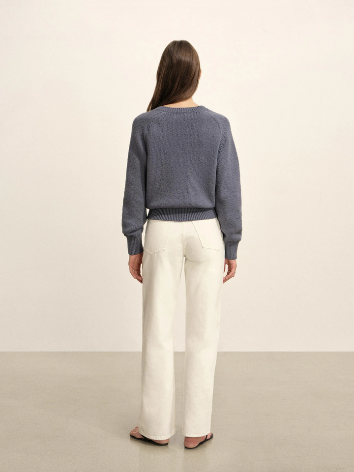 Soft Spun Boxy V-Neck