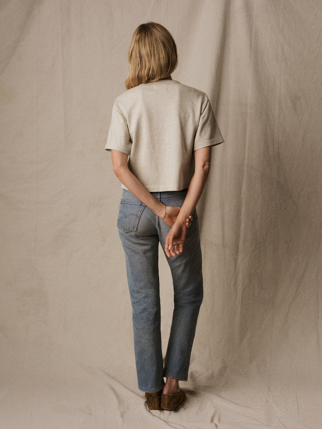 Field-Spec Boyfriend Crop Tee