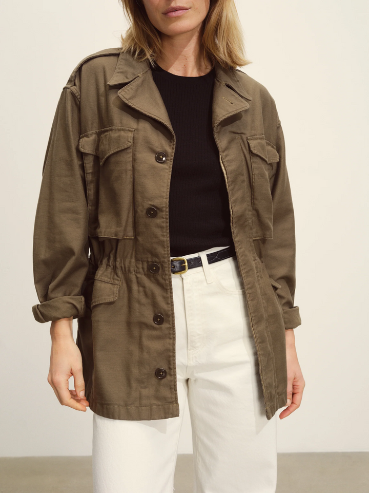 Reverse Sateen Field Jacket