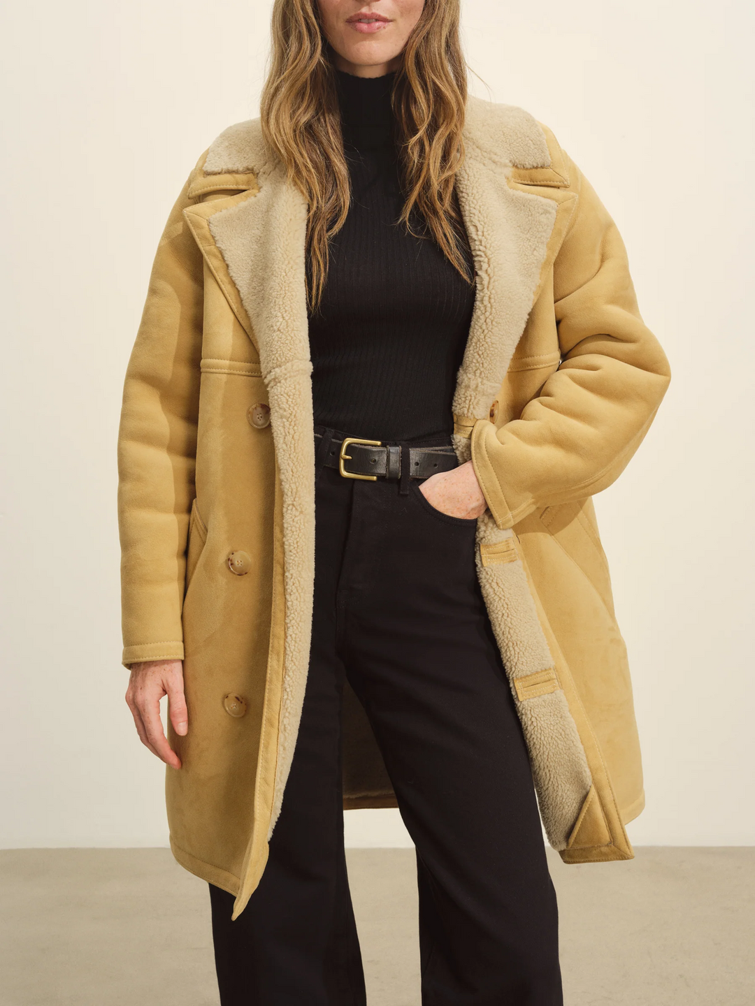 Roper Shearling Ranch Peacoat