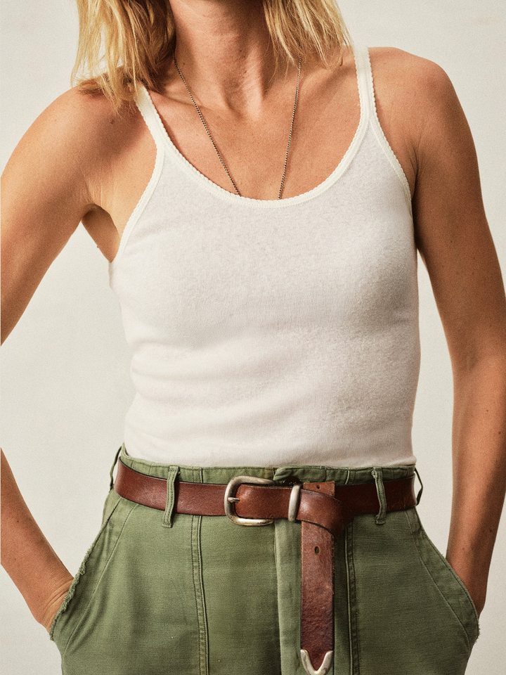 Heirloom Rib Scoop Tank