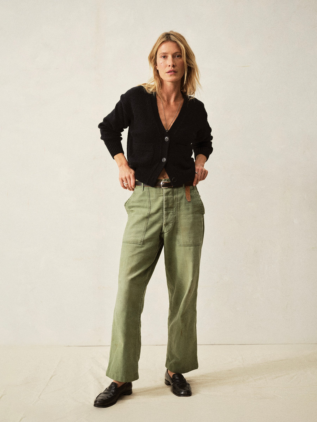 Soft Spun Cotton Boxy Cardigan