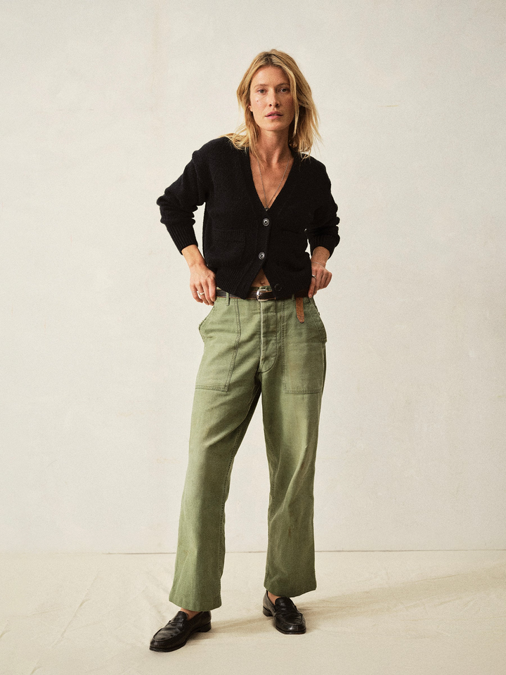 Soft Spun Cotton Boxy Cardigan