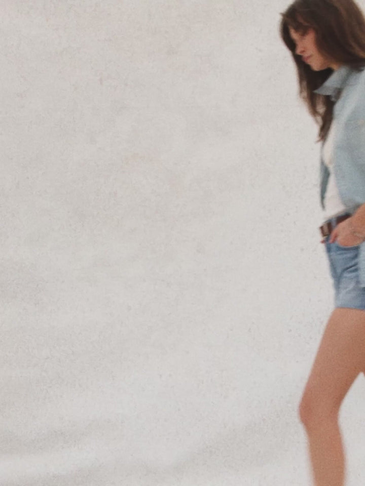 Japanese Sunwash Chambray Workshirt