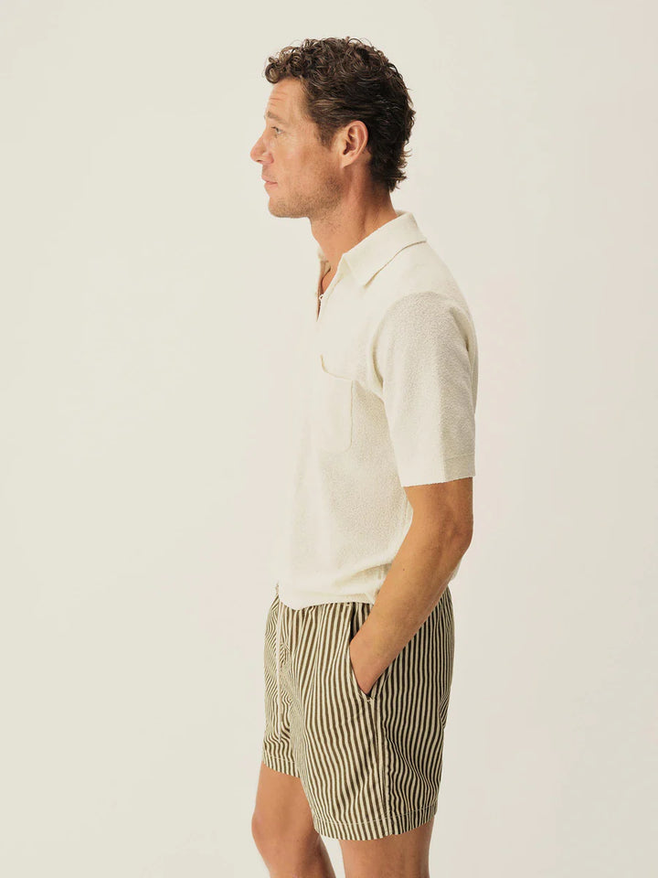 Cotton Loop Terry Polo