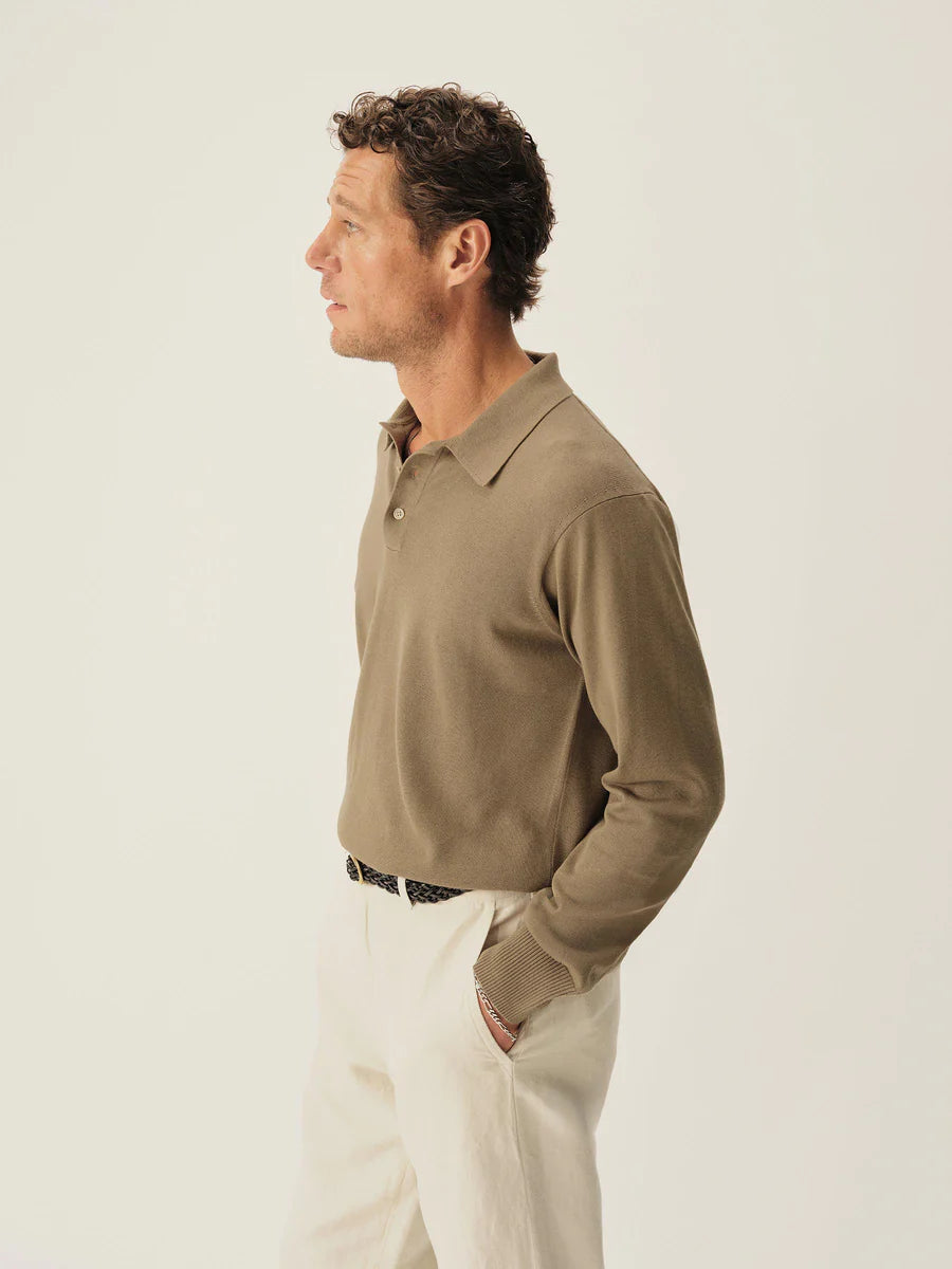 Como Cashmere L/S Polo
