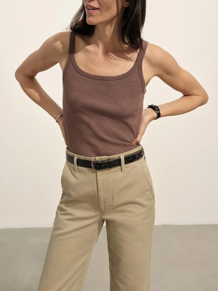 Surplus Rib Scoop Neck Tank