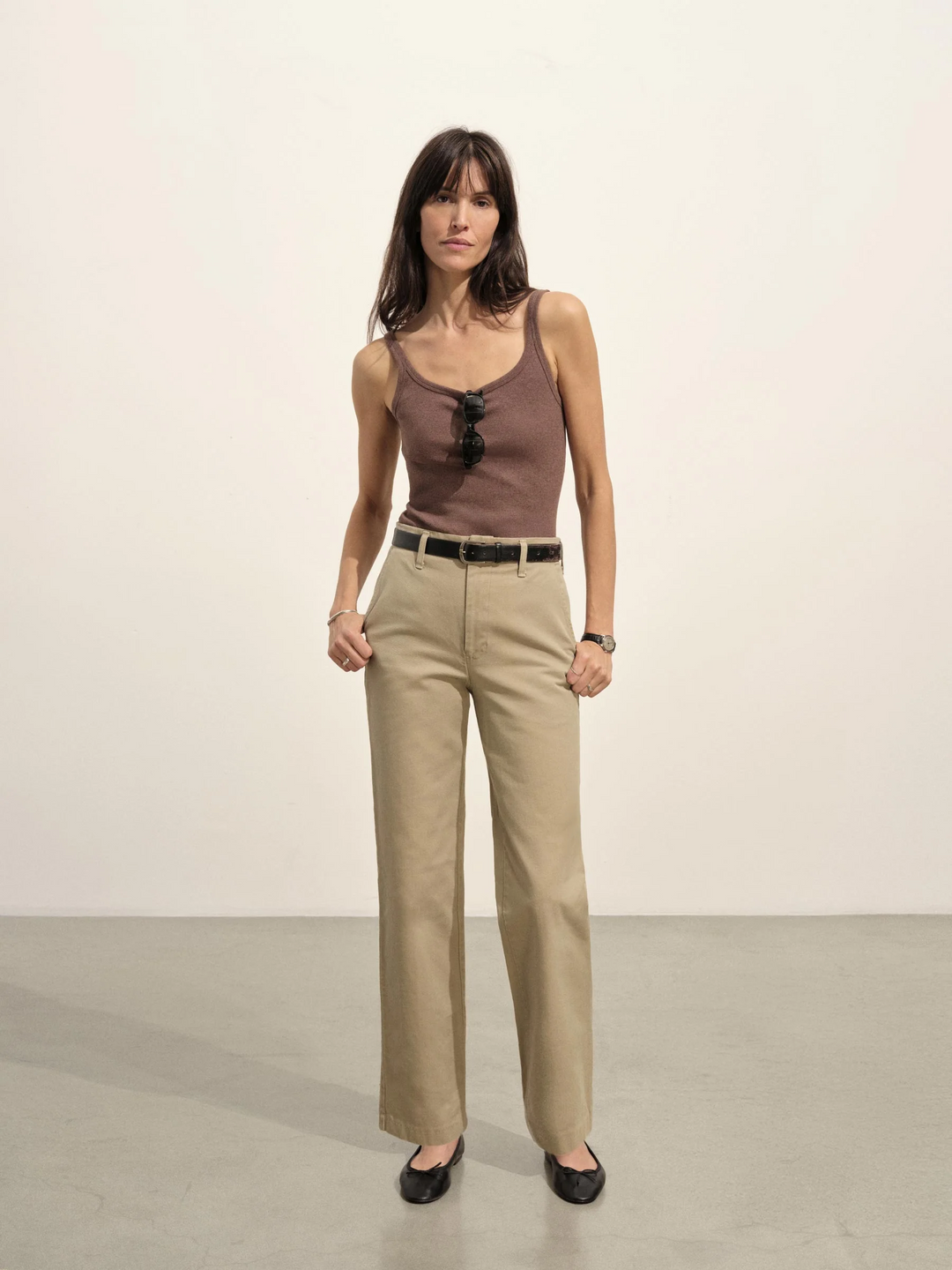Surplus Rib Scoop Neck Tank