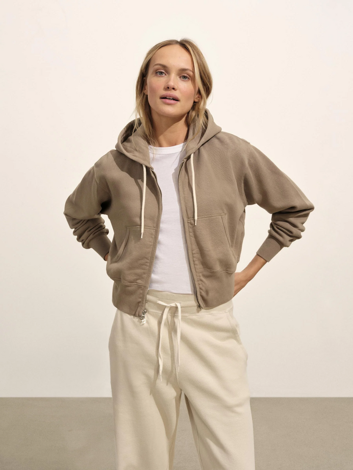 Vintage Interloop Full-Zip Hoodie