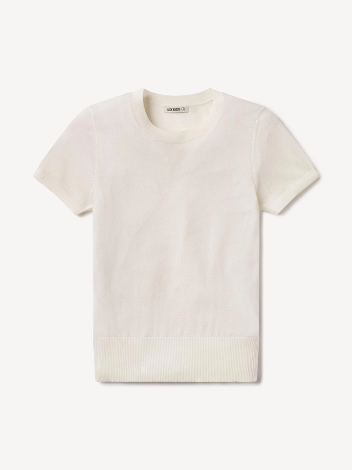Featherweight Silk Cashmere Tee