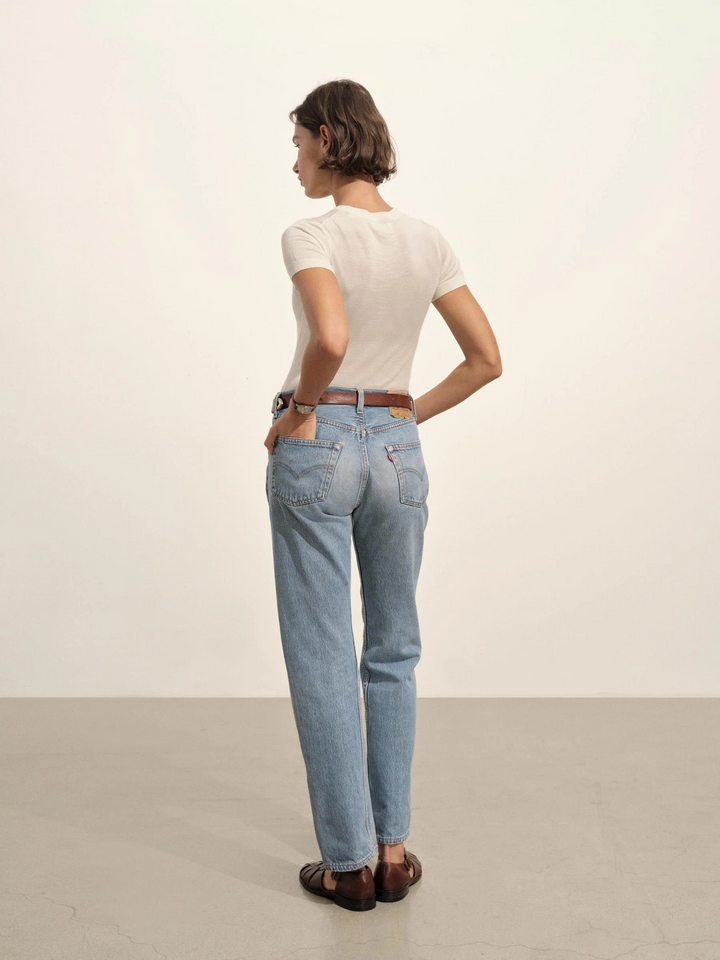 Featherweight Silk Cashmere Tee